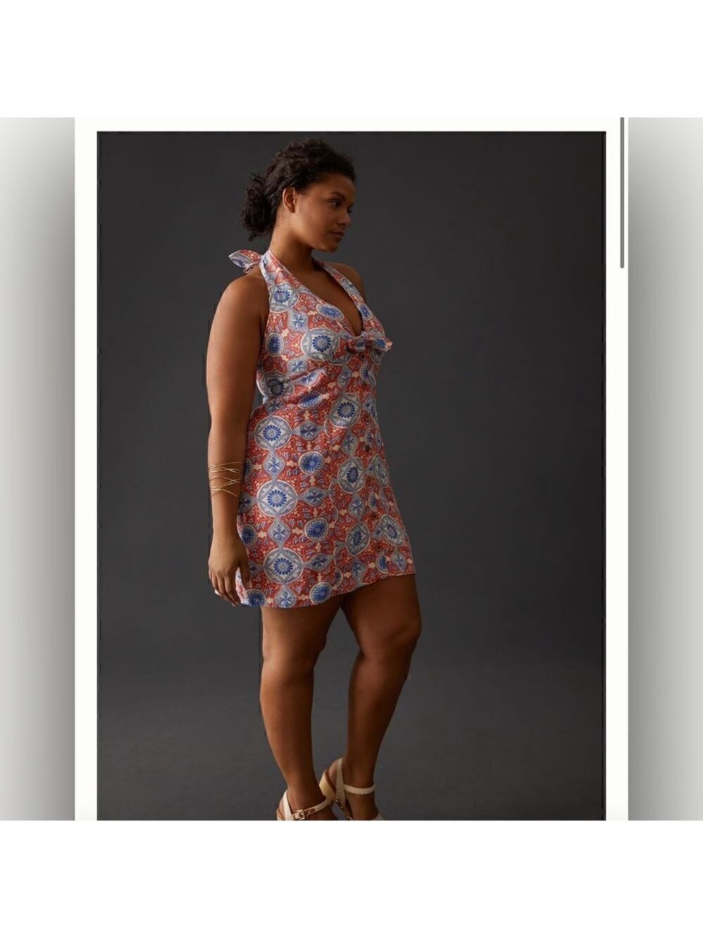Anthropologie Maeve Halter Slim Mini Dress Size 3X